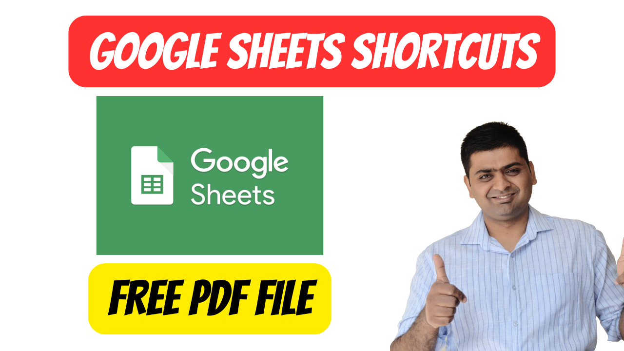 GOOGLE SHEET SHORTCUT KEYS