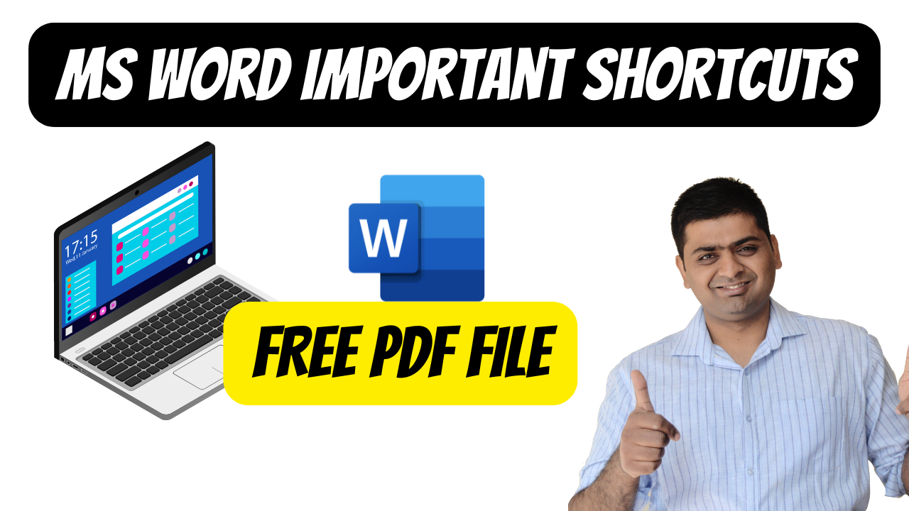 MS WORD IMPORTANT SHORTCUTS