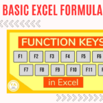 EXCEL SHORTCUTS KEY’S FUCTION KEYS