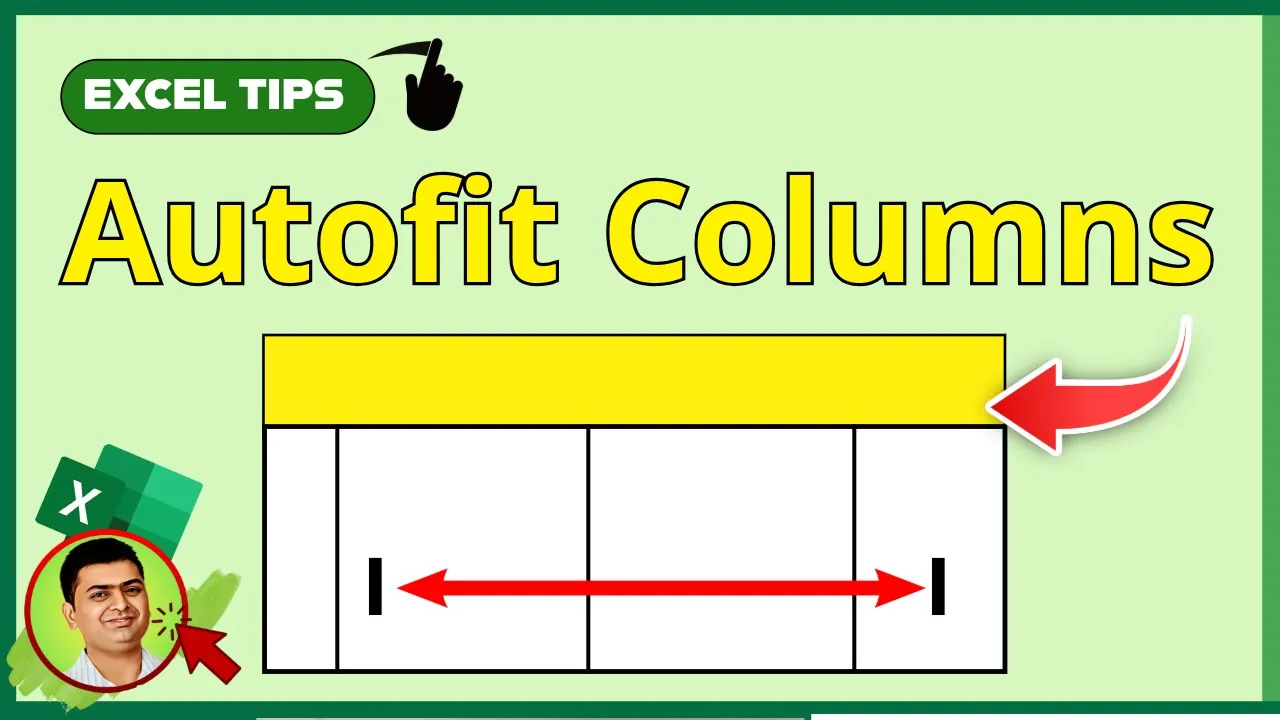 AUTOFIT COLOUMN WIDTH IN EXCEL