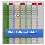 hide and unhide rows and coloun in excel