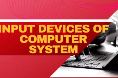INPUT DEVICE IN HINDI (कंप्यूटर इनपुट डिवाइस )